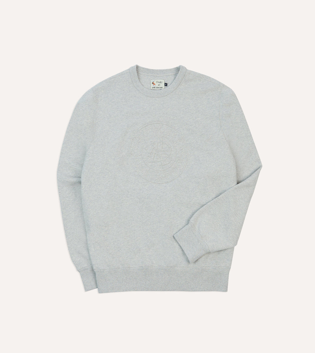 Light gray crewneck clearance sweatshirt