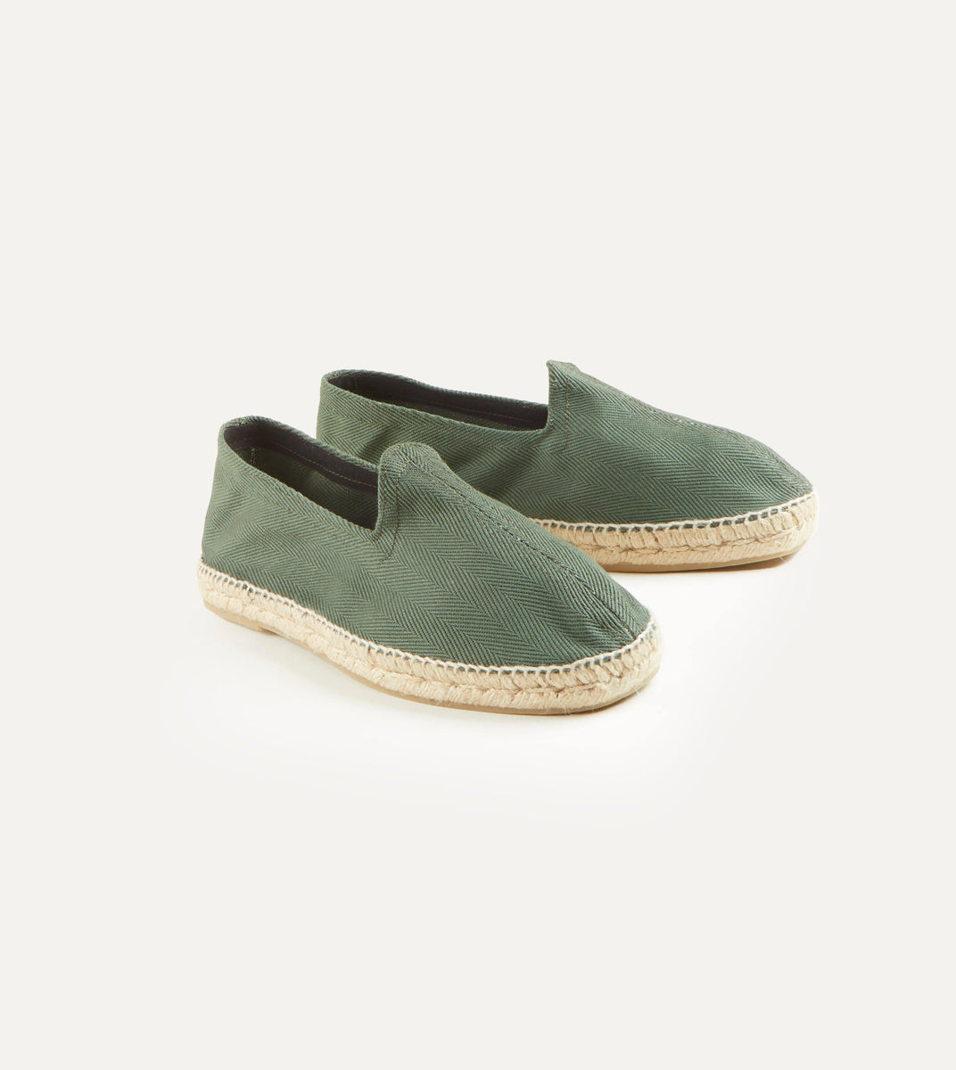 Green sales suede espadrilles