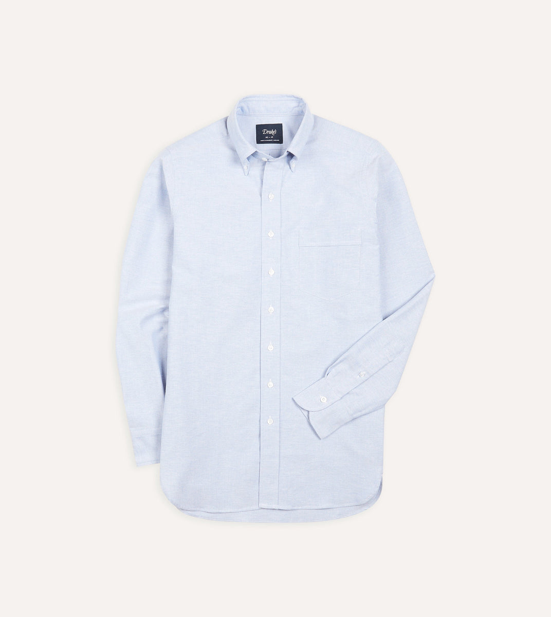 Relaxed Classic Full Zip - Oxford Blue
