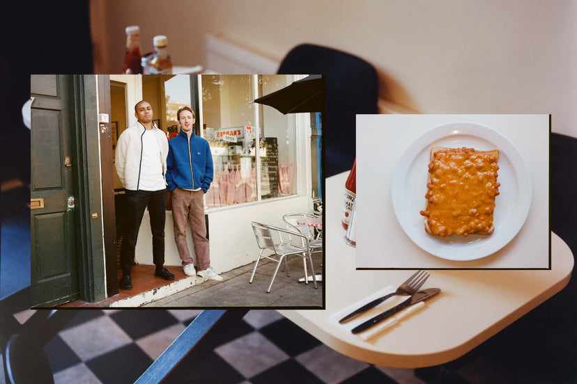 Eating Beans and Wearing Fleece at Norman's Cafe