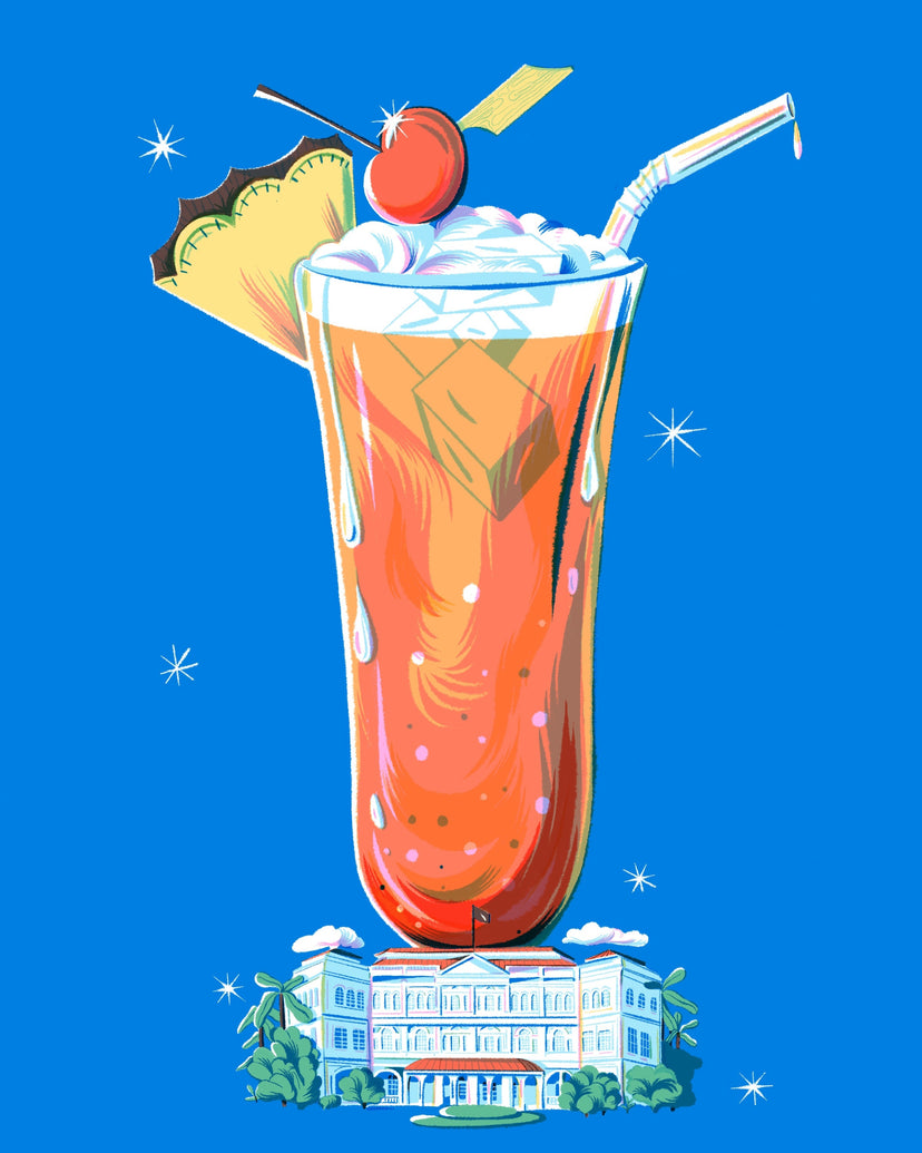 Five o' Clock Somewhere: A Singapore Sling at Raffles