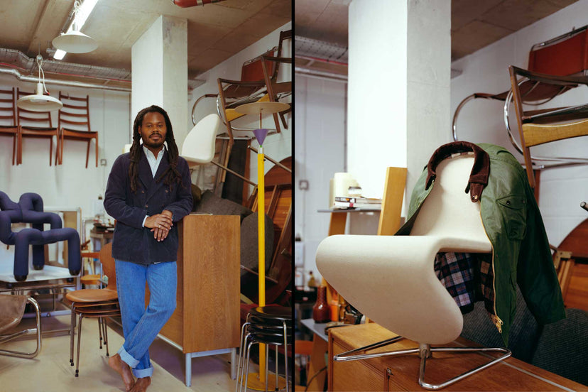 In the Studio with Furniture Dealer and Restorer Tola Adefioye