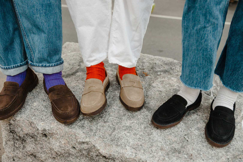 New Suede Shoes: The Canal Loafer