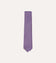 Purple Square Medallion Self-Tipped Silk Tie