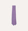 Lilac Hexagon Tile Print Silk Self-Tipped Tie