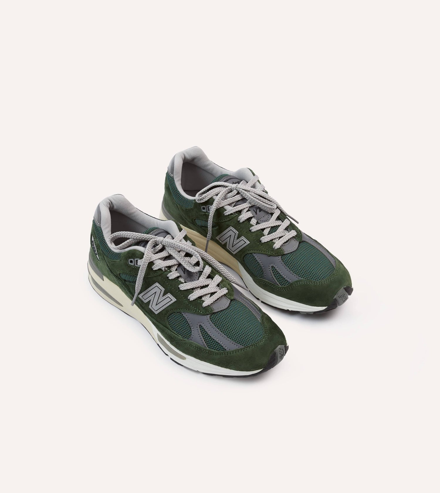 New Balance Kombu Green Made in UK 991v2 Trainers