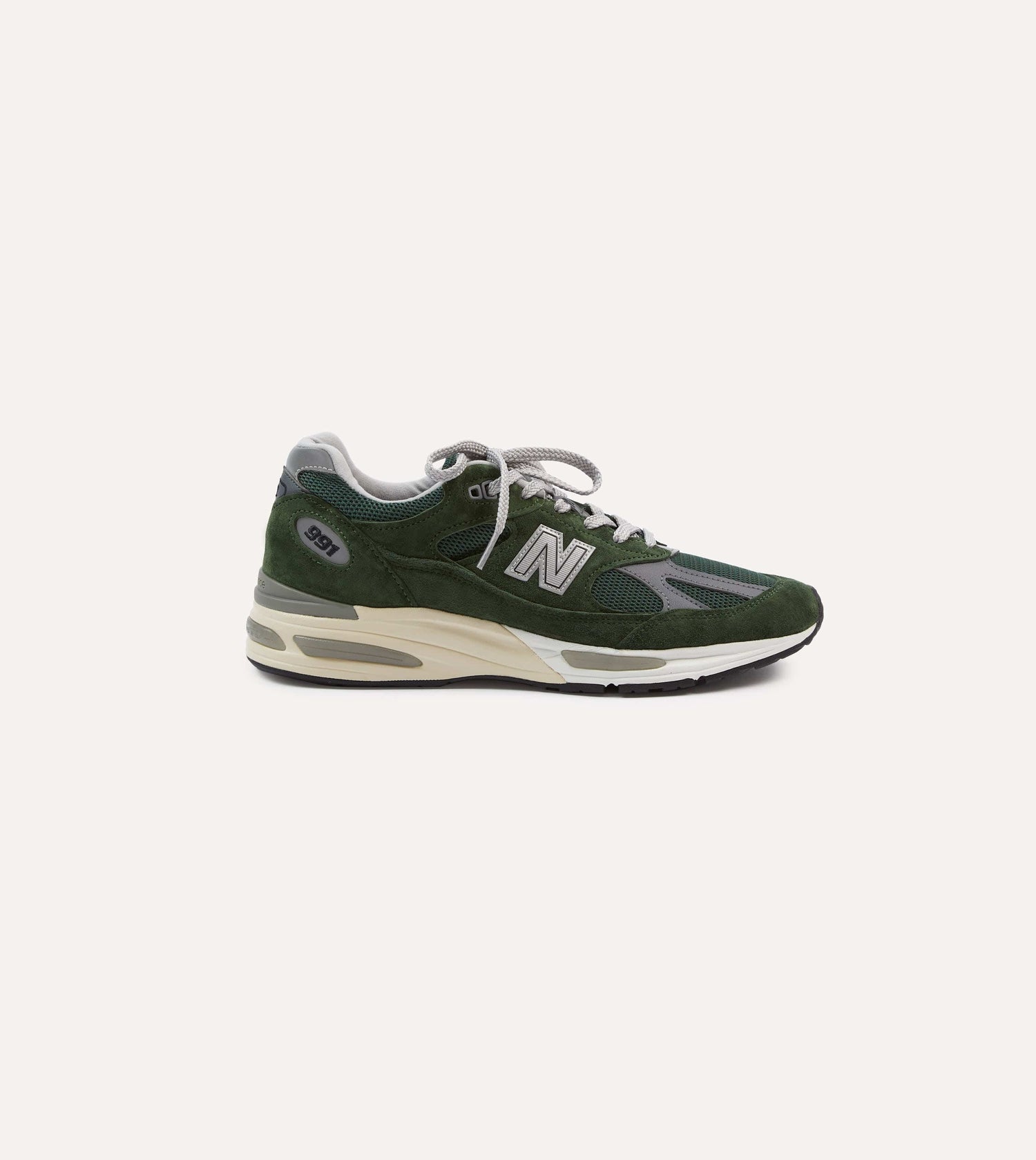 New Balance Kombu Green Made in UK 991v2 Trainers