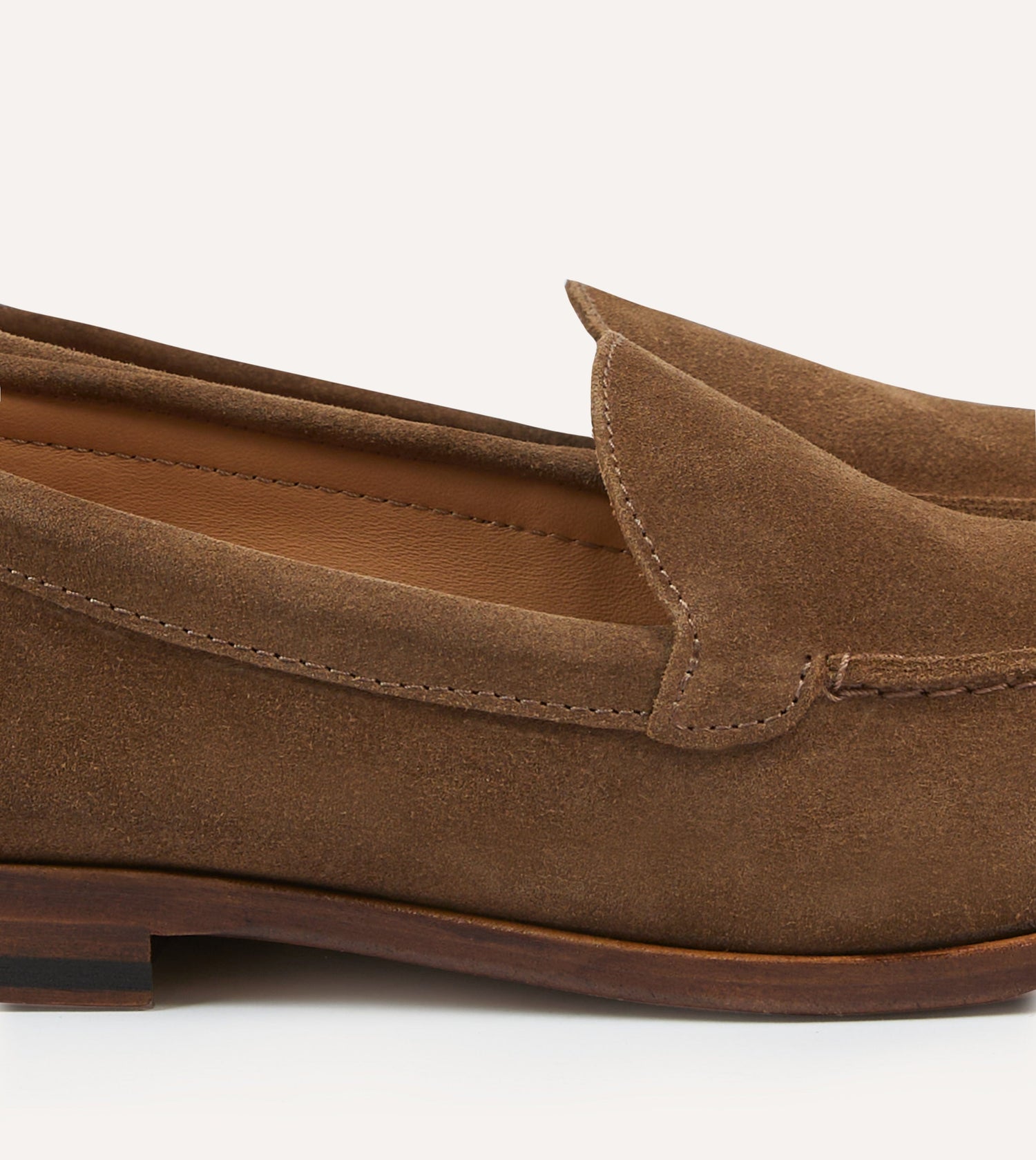 Light Brown Suede Henri Summer Loafer