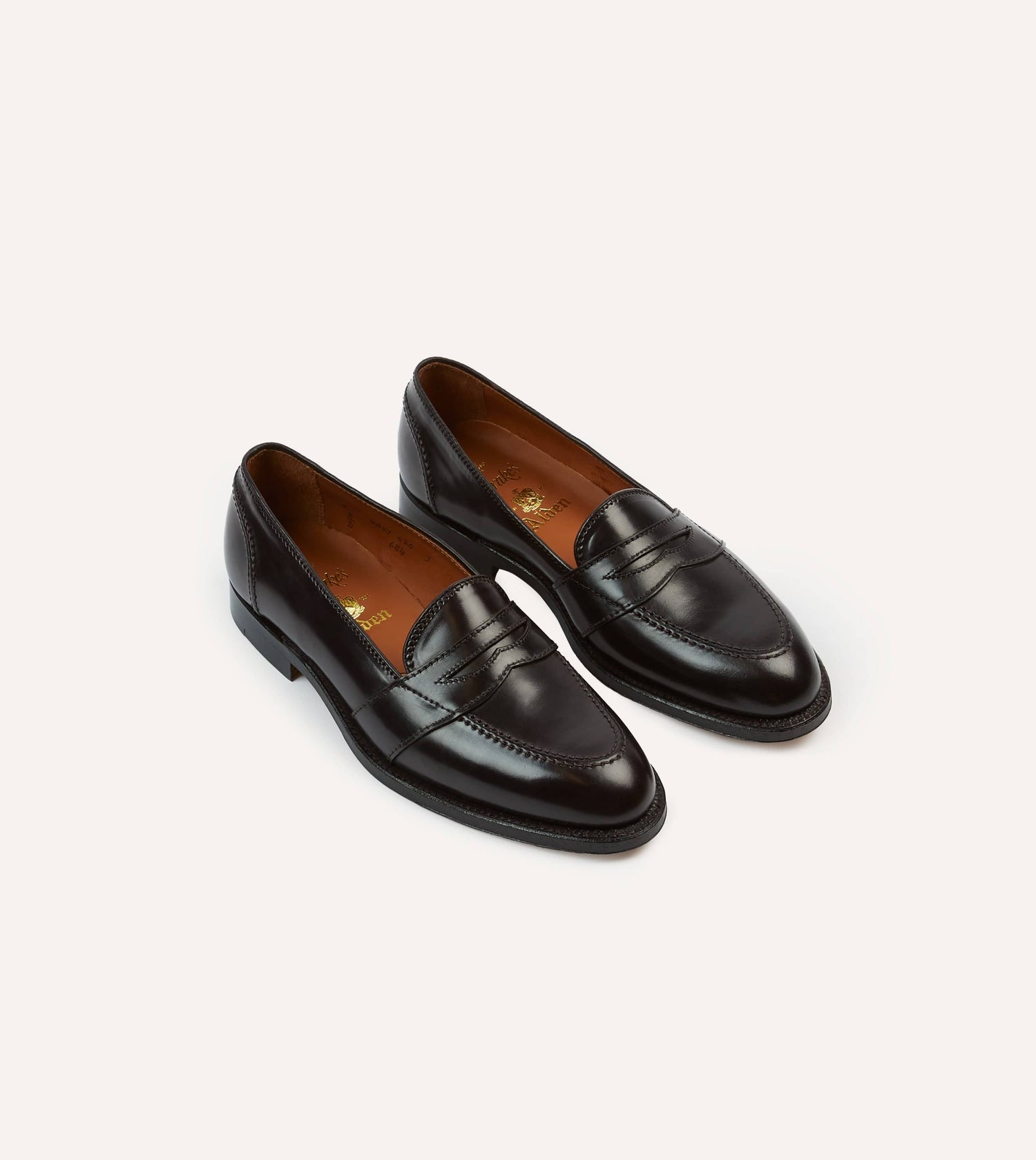 Alden Burgundy Cordovan Full Strap Loafer