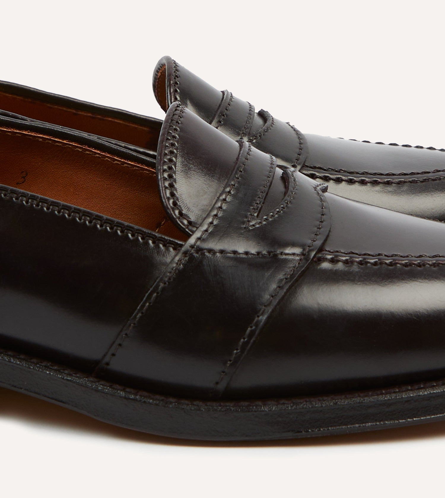 Alden Burgundy Cordovan Full Strap Loafer