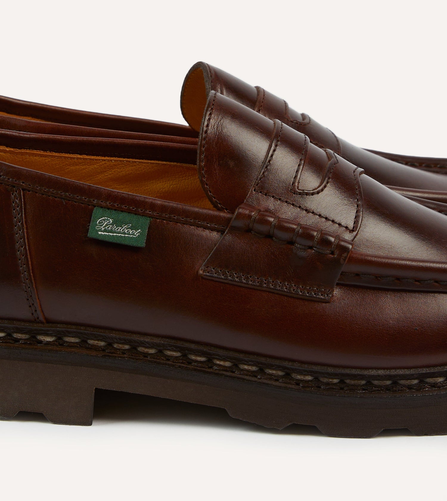 Paraboot Reims Brown Leather Loafer