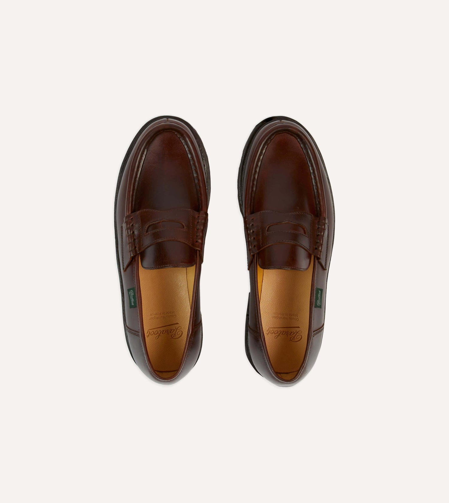 Paraboot Reims Brown Leather Loafer