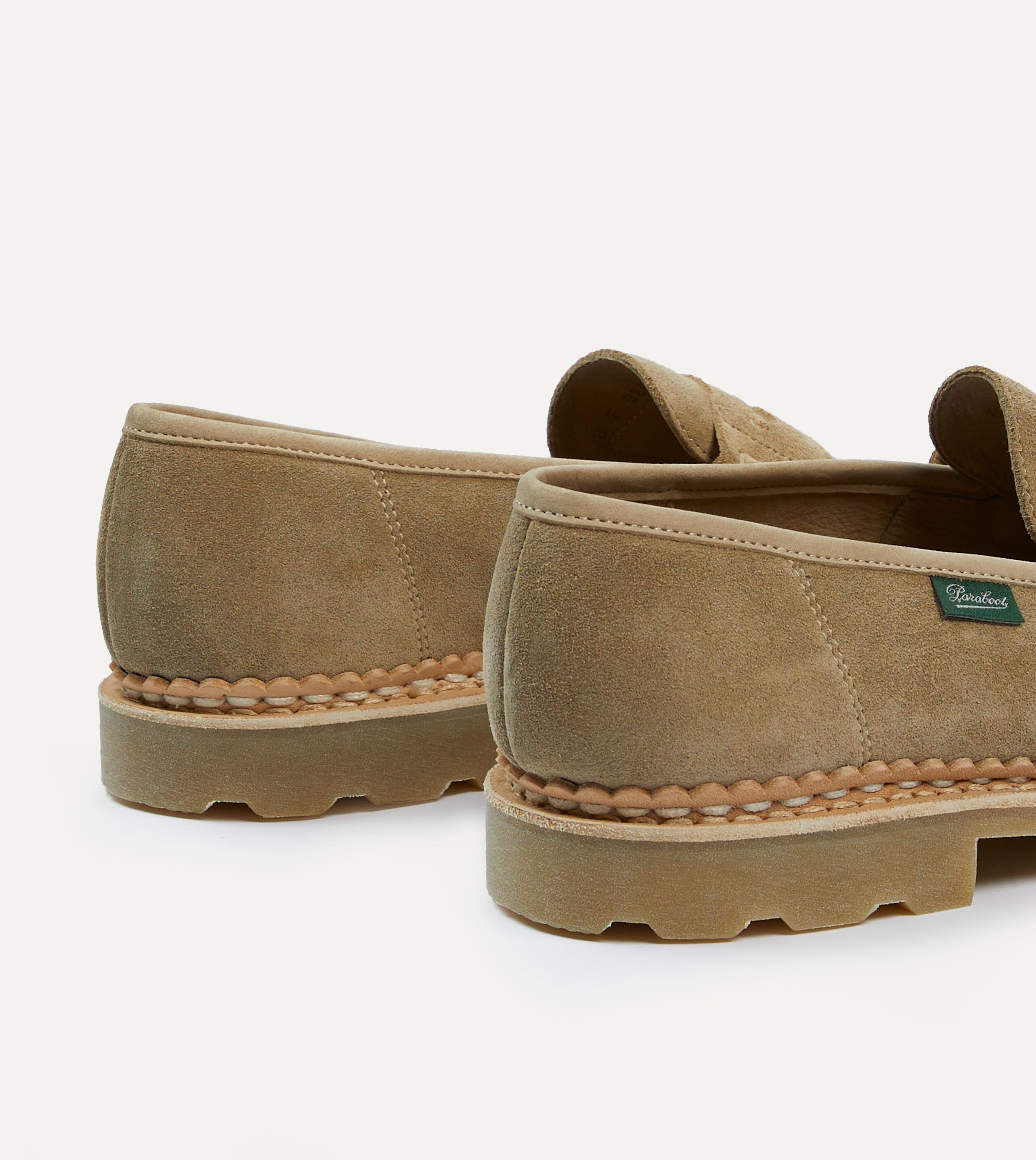 Paraboot Nantes Sand Suede Loafer – Drakes