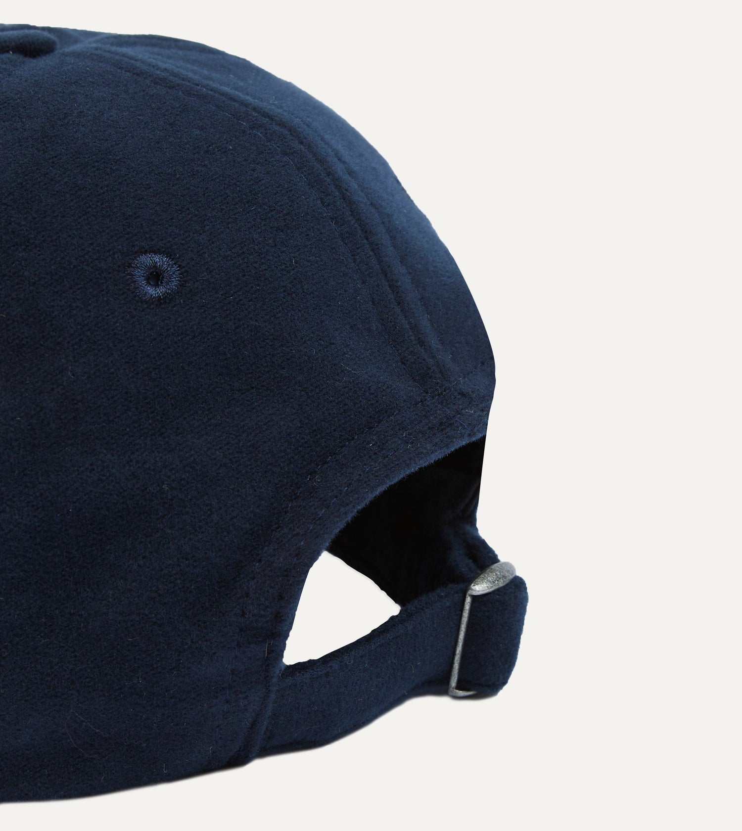 Navy and Olive Moleskin Baseball Cap