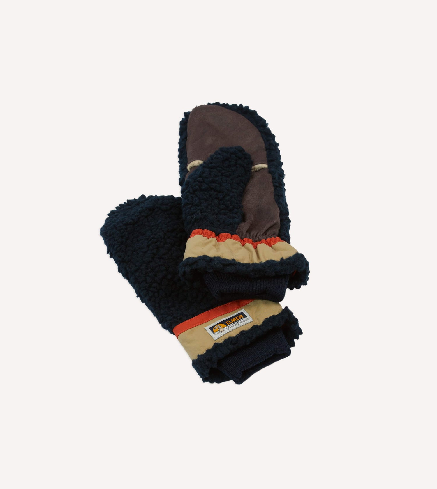 Elmer Navy Teddy Mitten