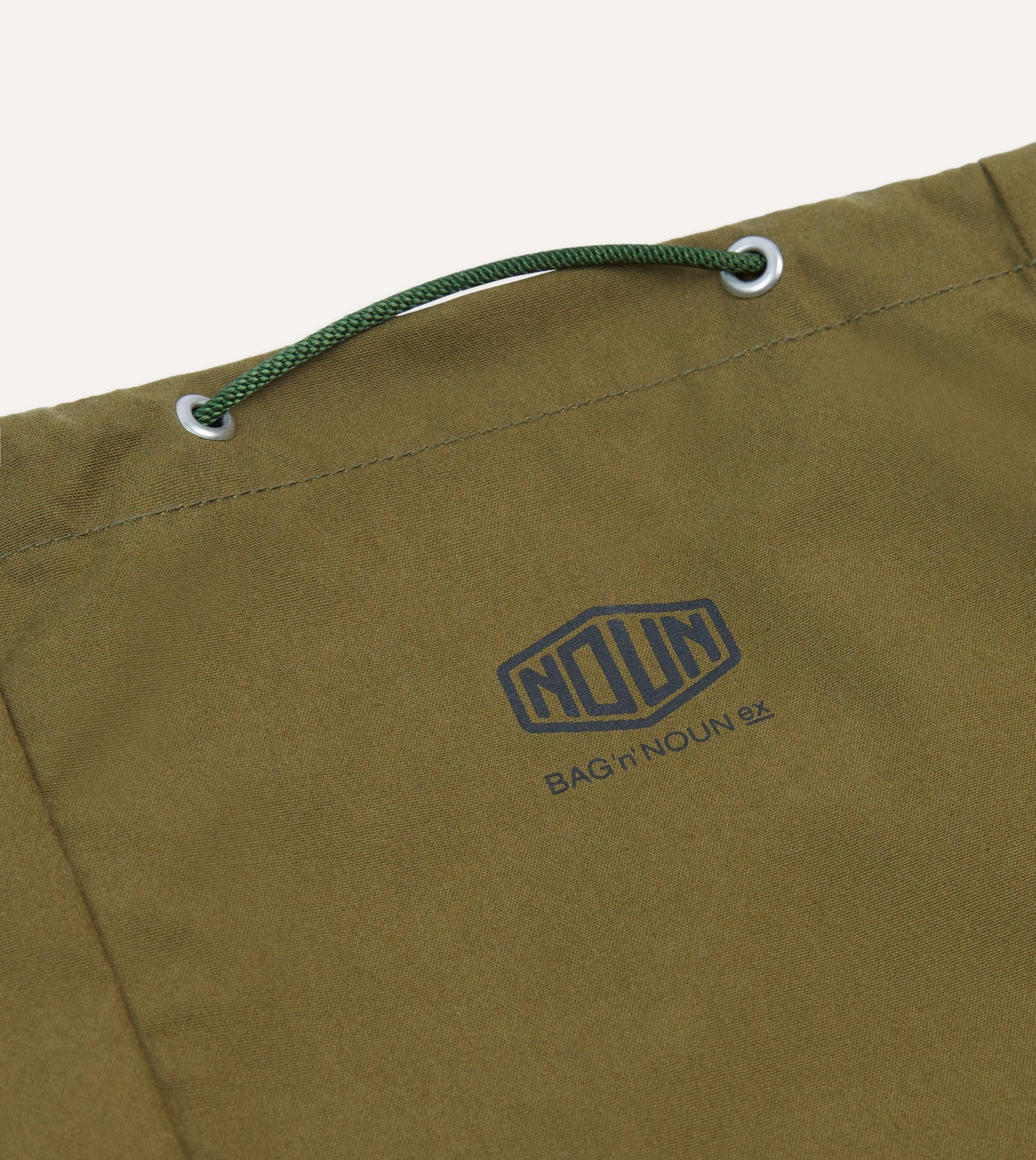 Bag’n’Noun Olive Army Spindle Bag