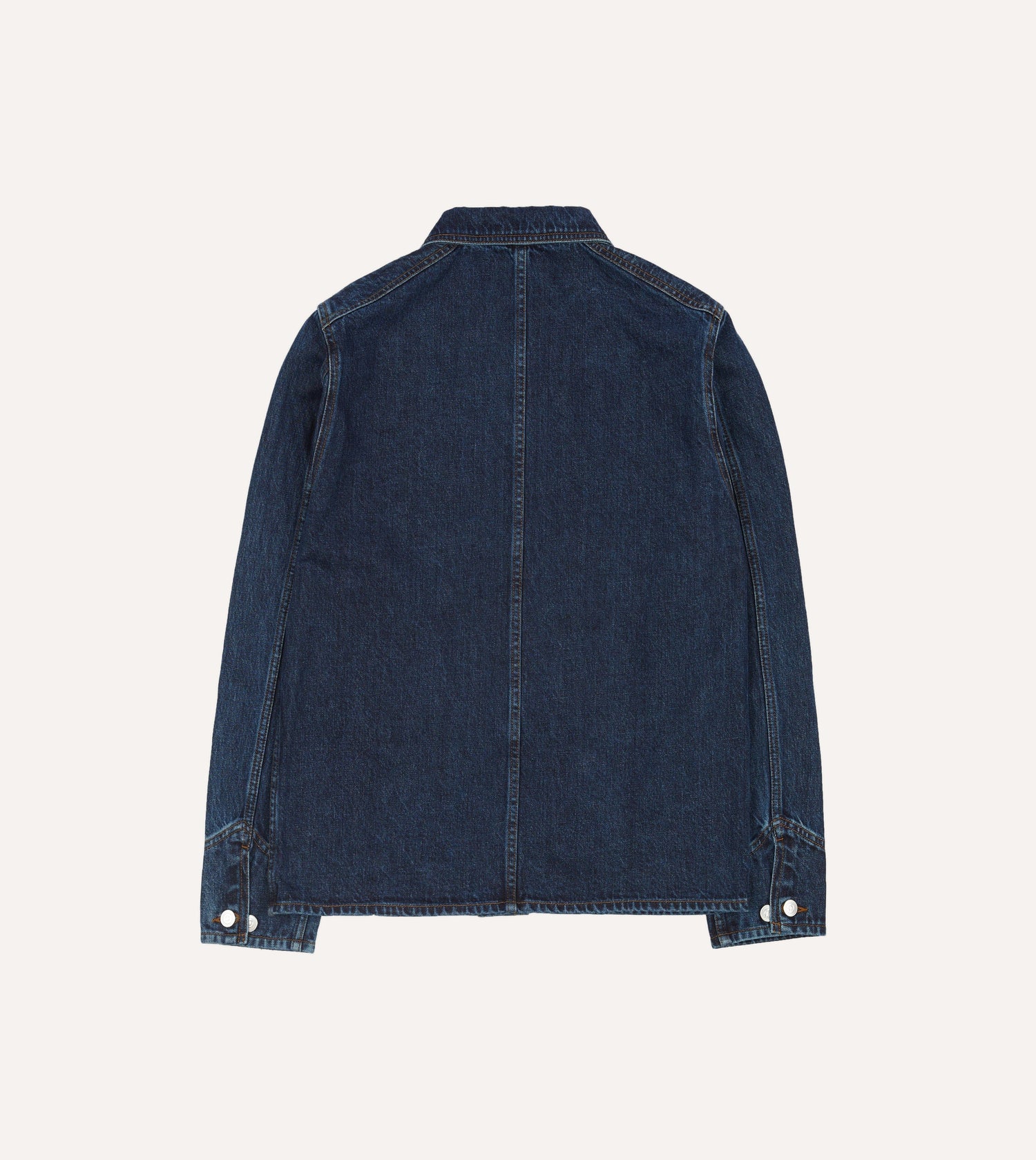 Stone Wash Denim Work Jacket