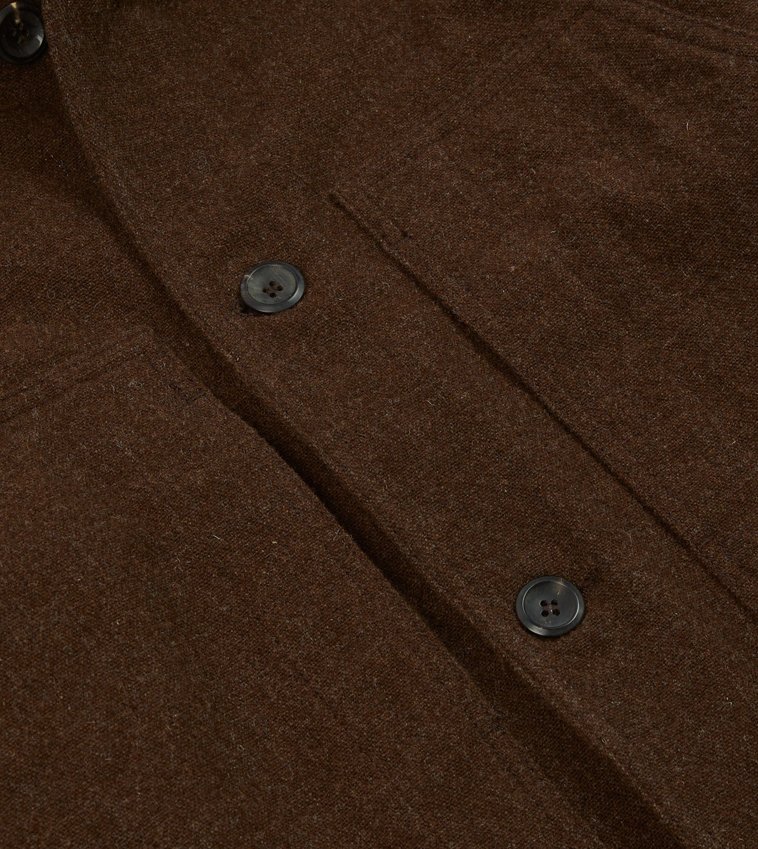 Shetland Wool Map Pocket Chore Jacket