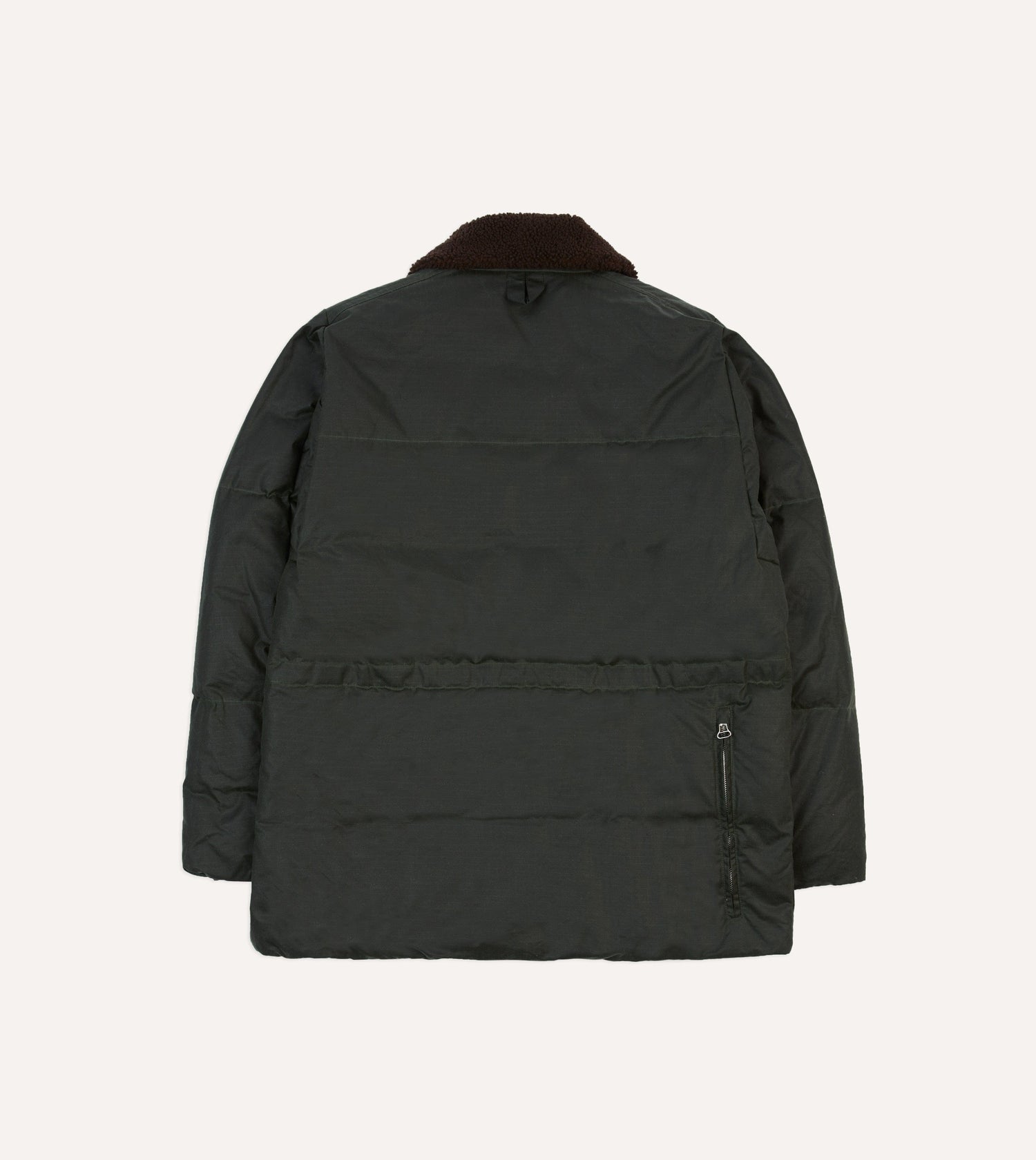 Green Waxed Cotton Expedition Parka