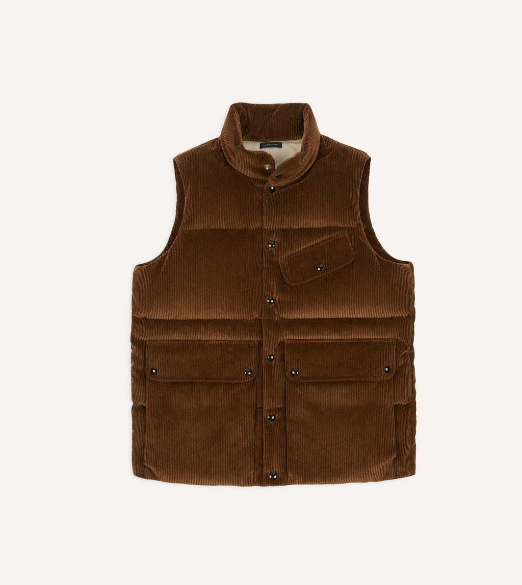 Drake double shop down vest