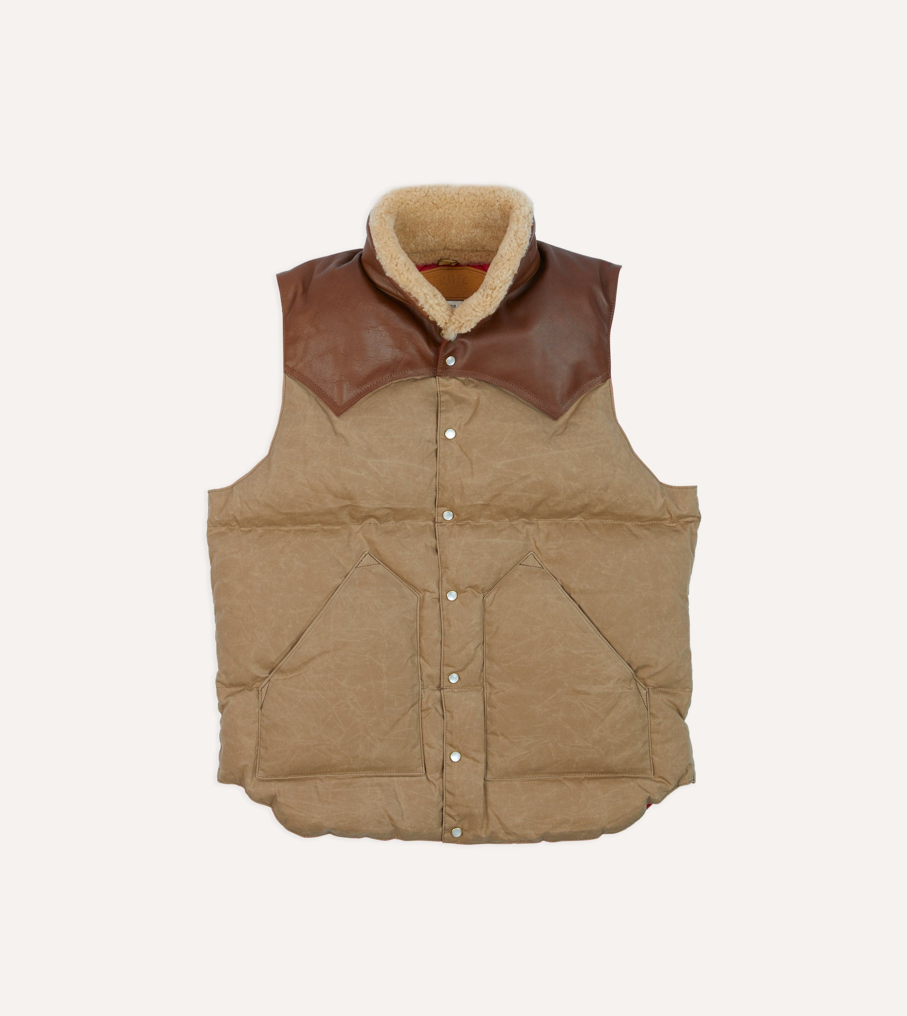 Rocky Mountain Featherbed for Drake's Brown Waxed Cotton Christy Down –  Drakes