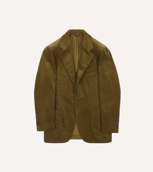 Army green deals corduroy jacket