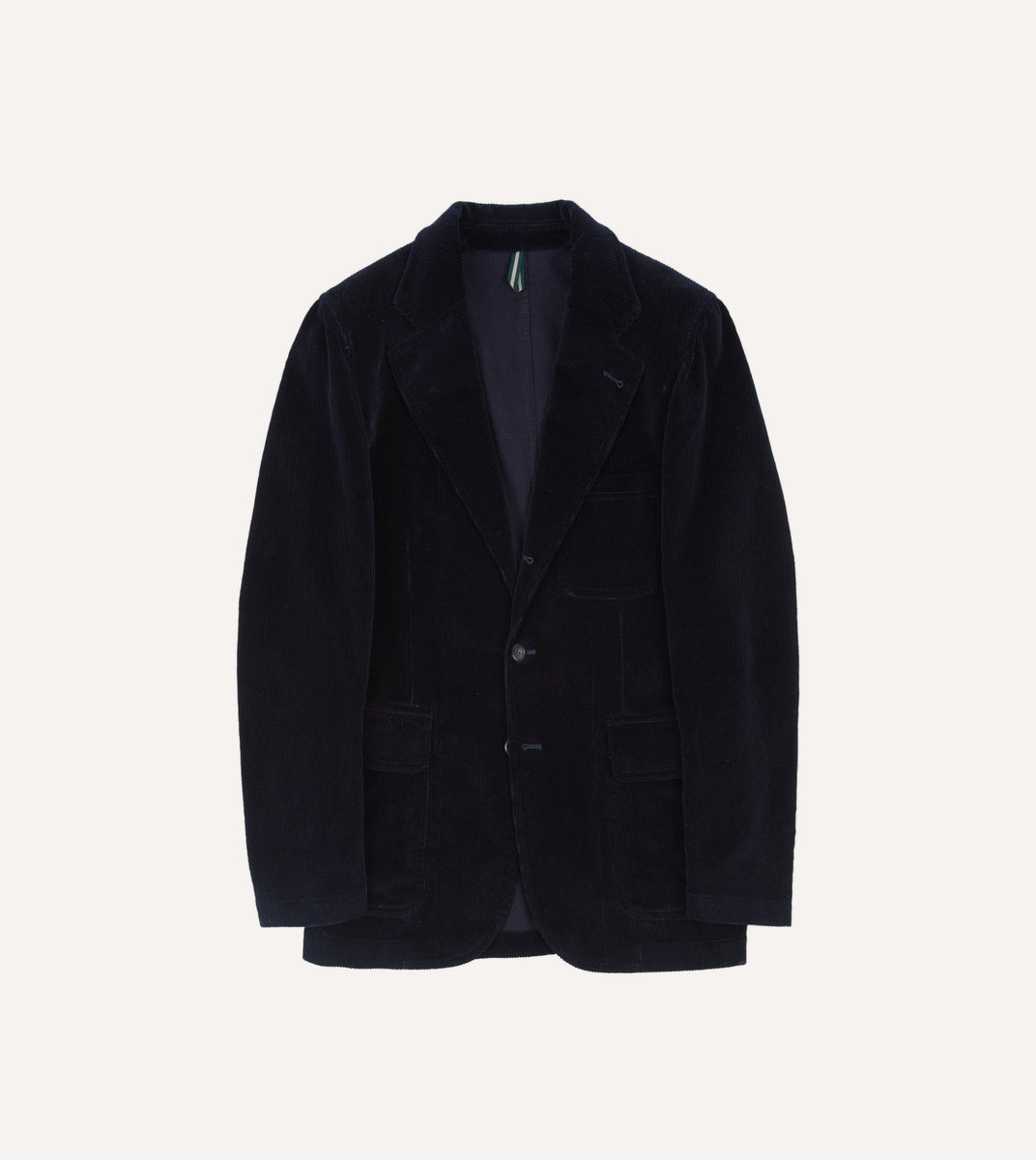 Navy Cotton Corduroy Games Blazer Mk. I – Drakes