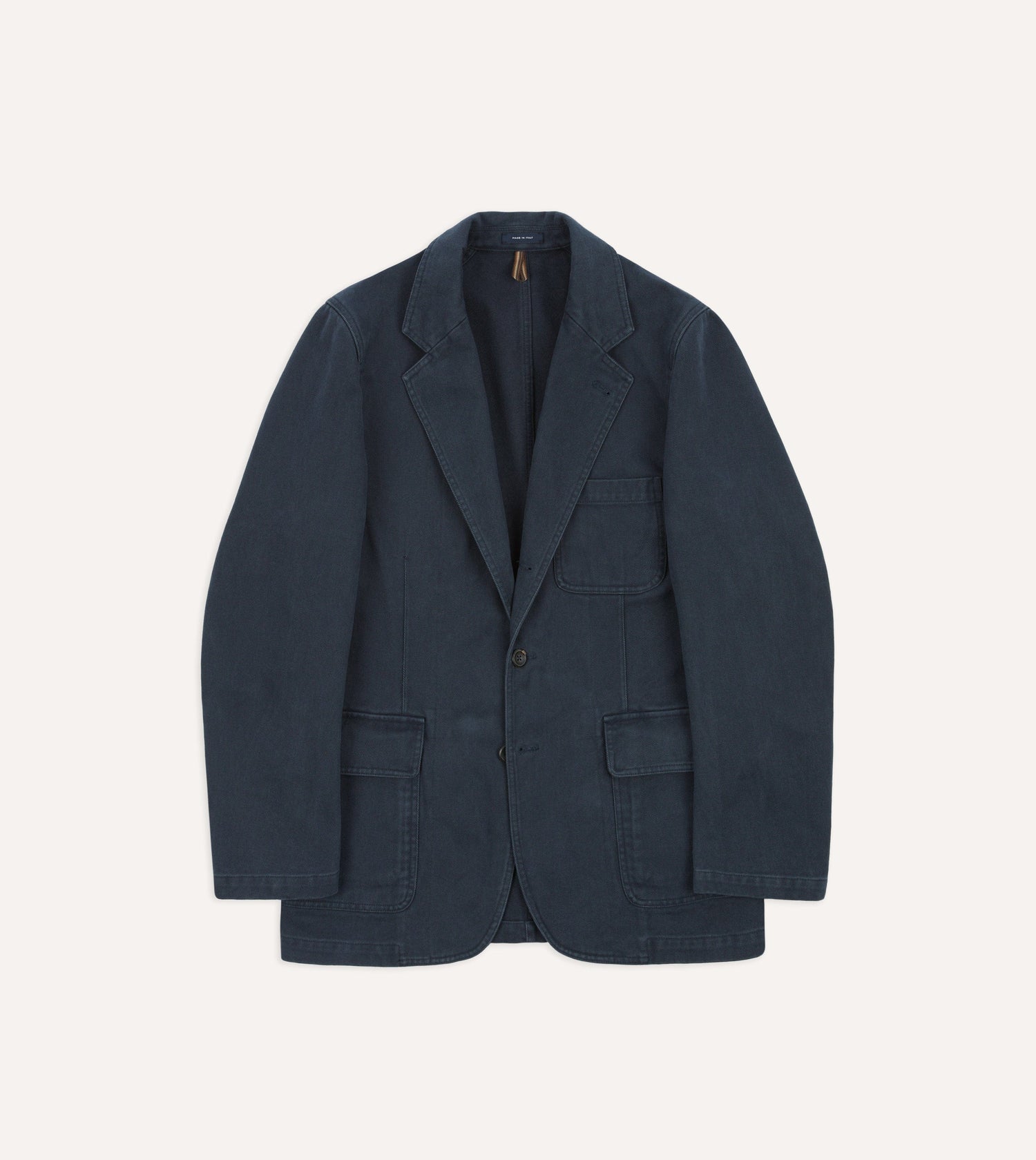 Navy Heavy Cotton Twill Games Blazer Mk. I – Drakes