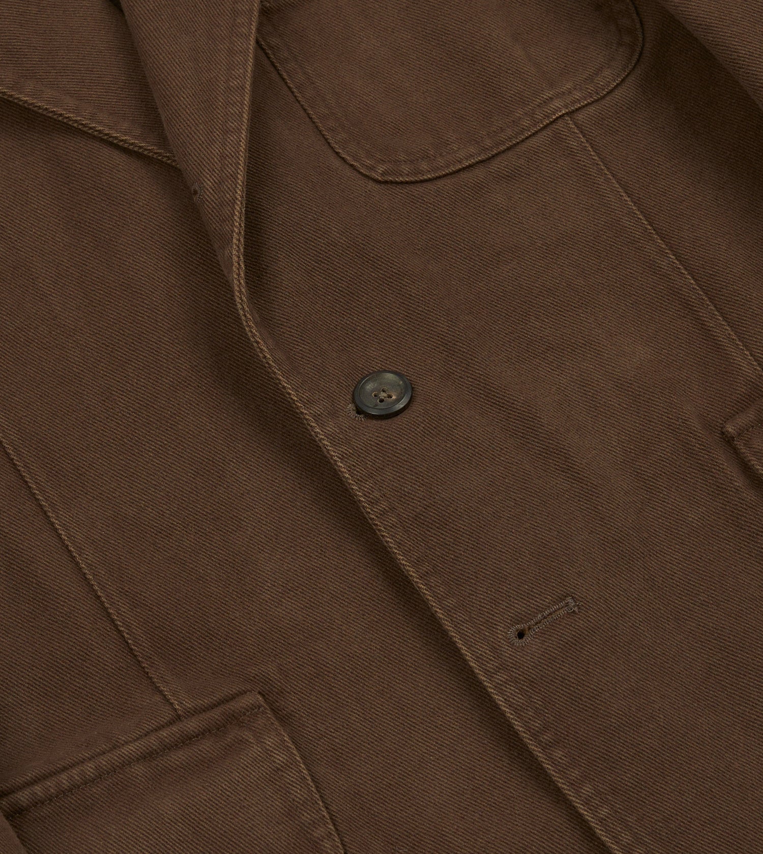 Brown Heavy Cotton Twill Games Blazer Mk. I