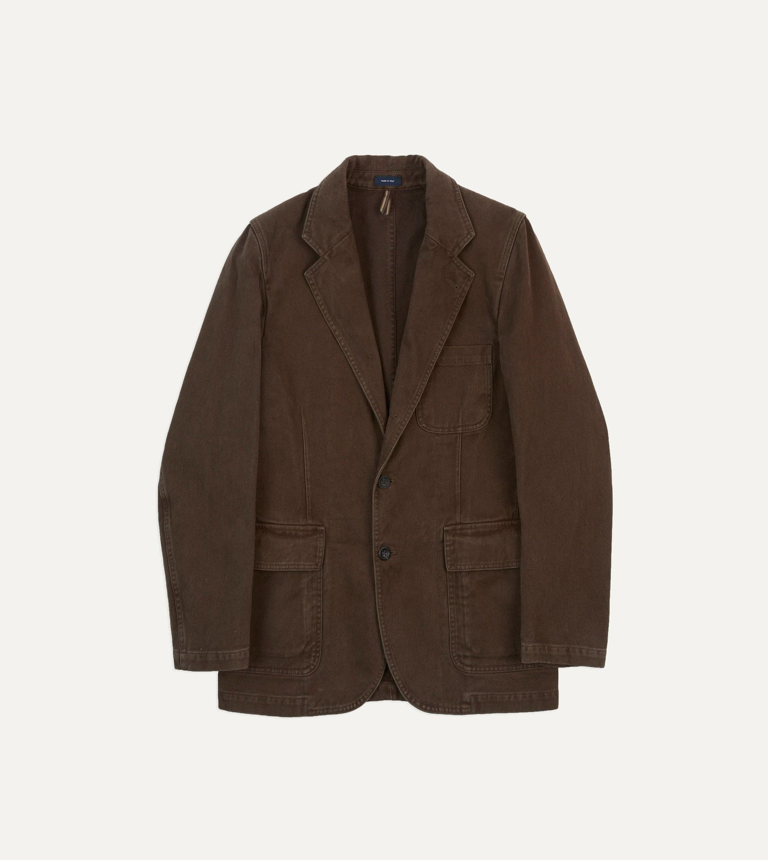 Brown Heavy Cotton Twill Games Blazer Mk. I