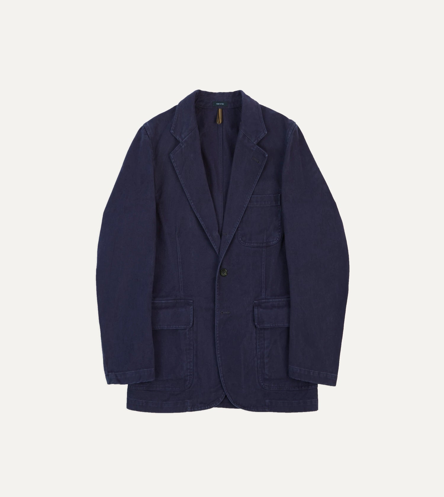 Indigo Heavy Cotton Twill Games Blazer Mk. I