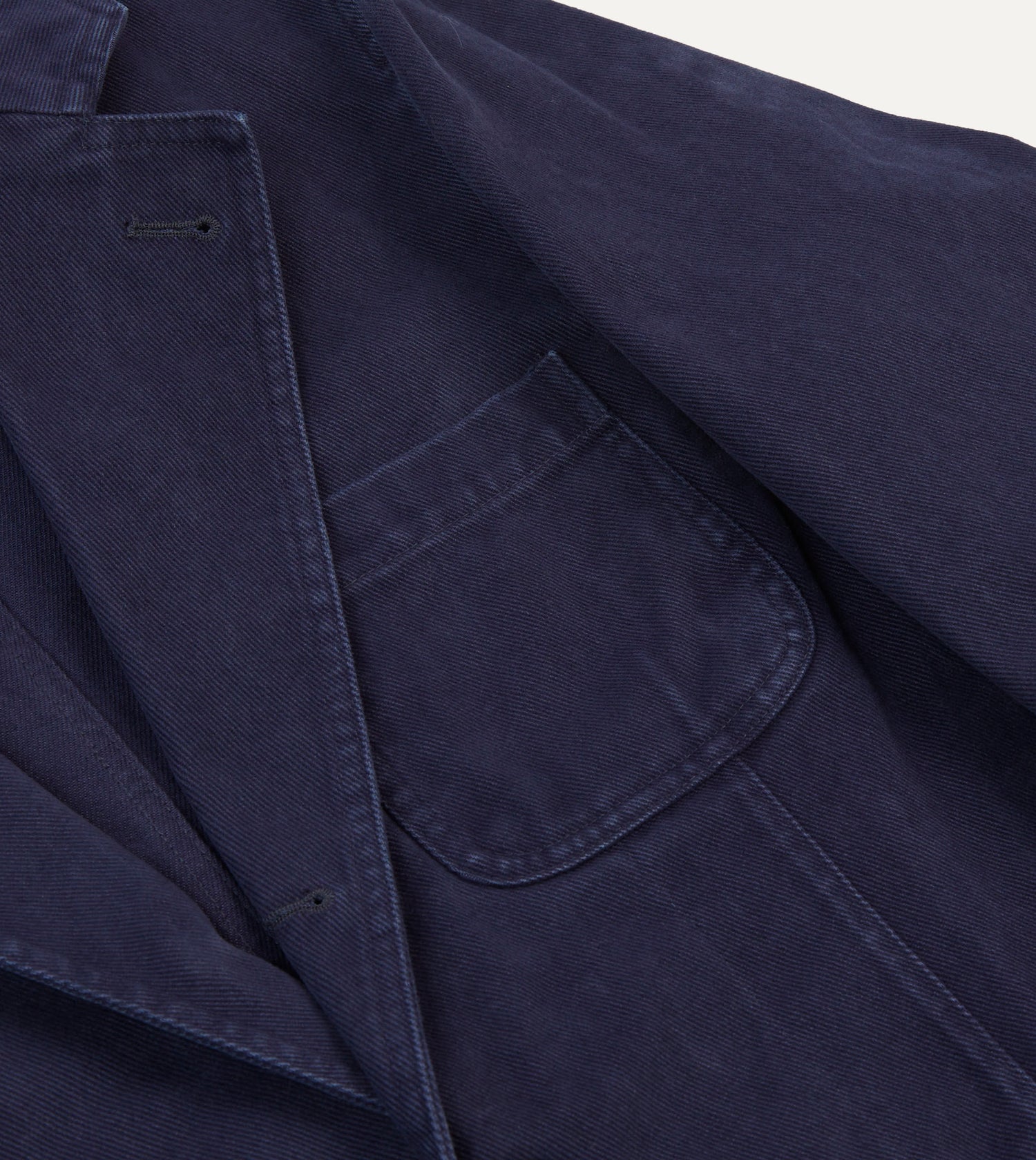 Indigo Heavy Cotton Twill Games Blazer Mk. I