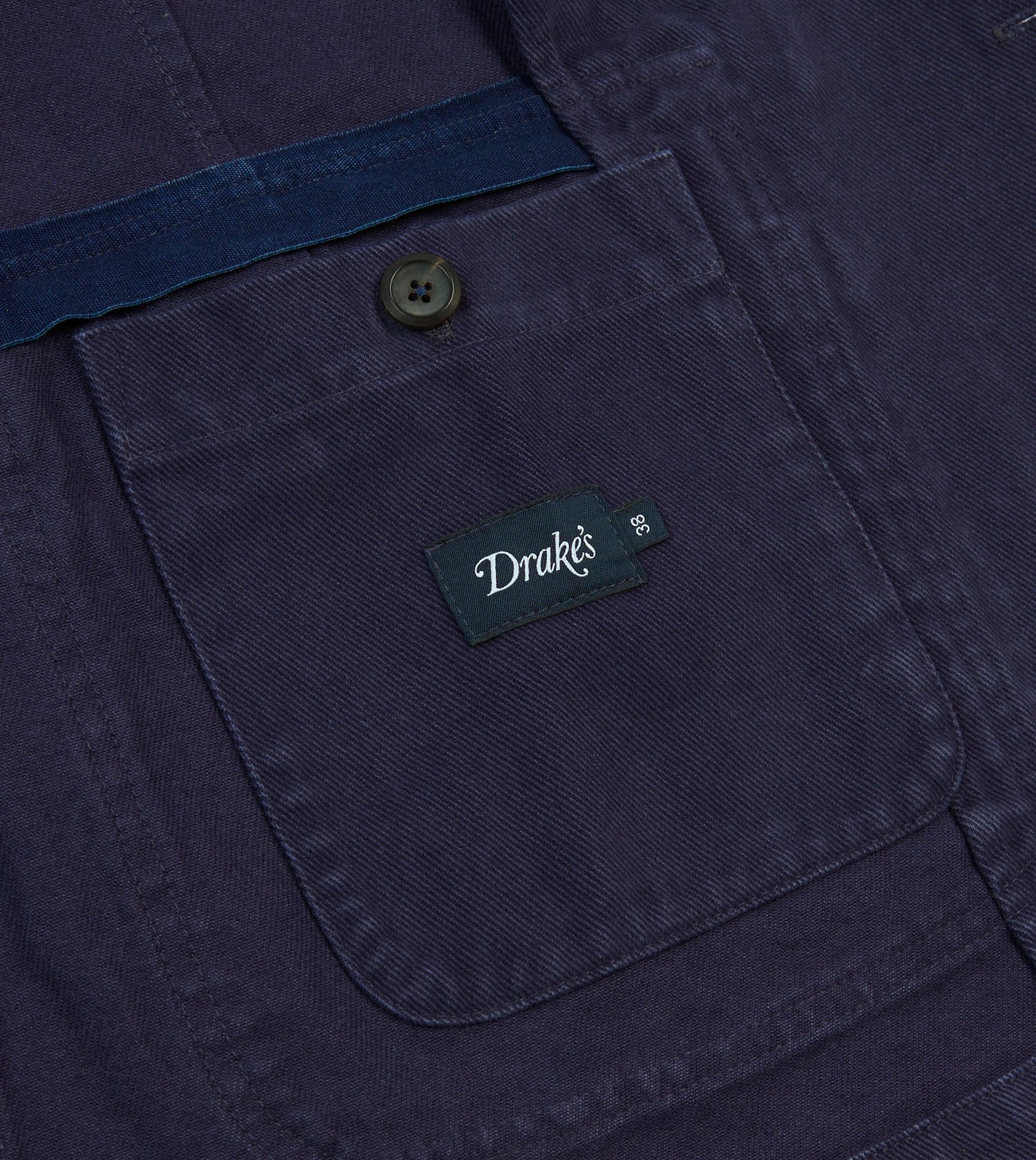 Indigo Heavy Cotton Twill Games Blazer Mk. I