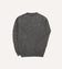 Charcoal Brushed Shetland Crew Neck Jumper