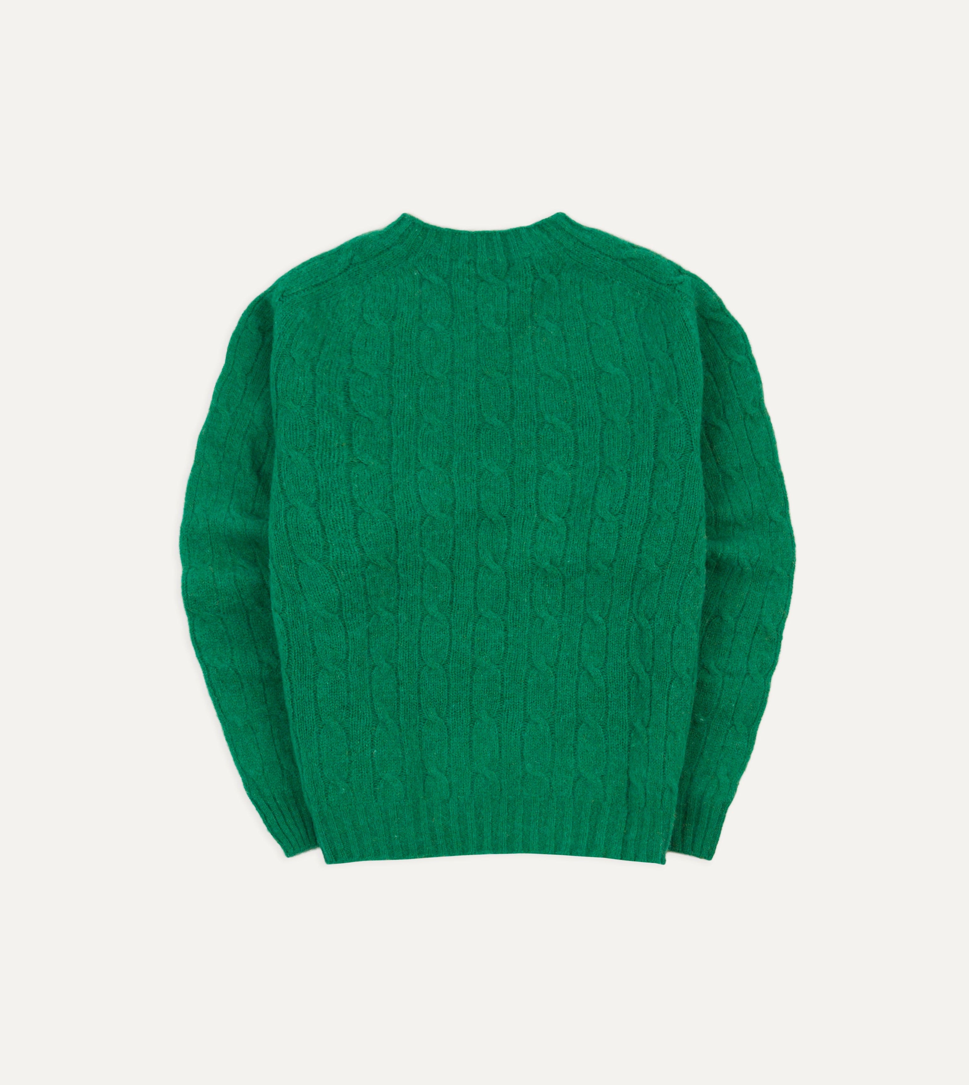 Emerald green knit sweater hotsell