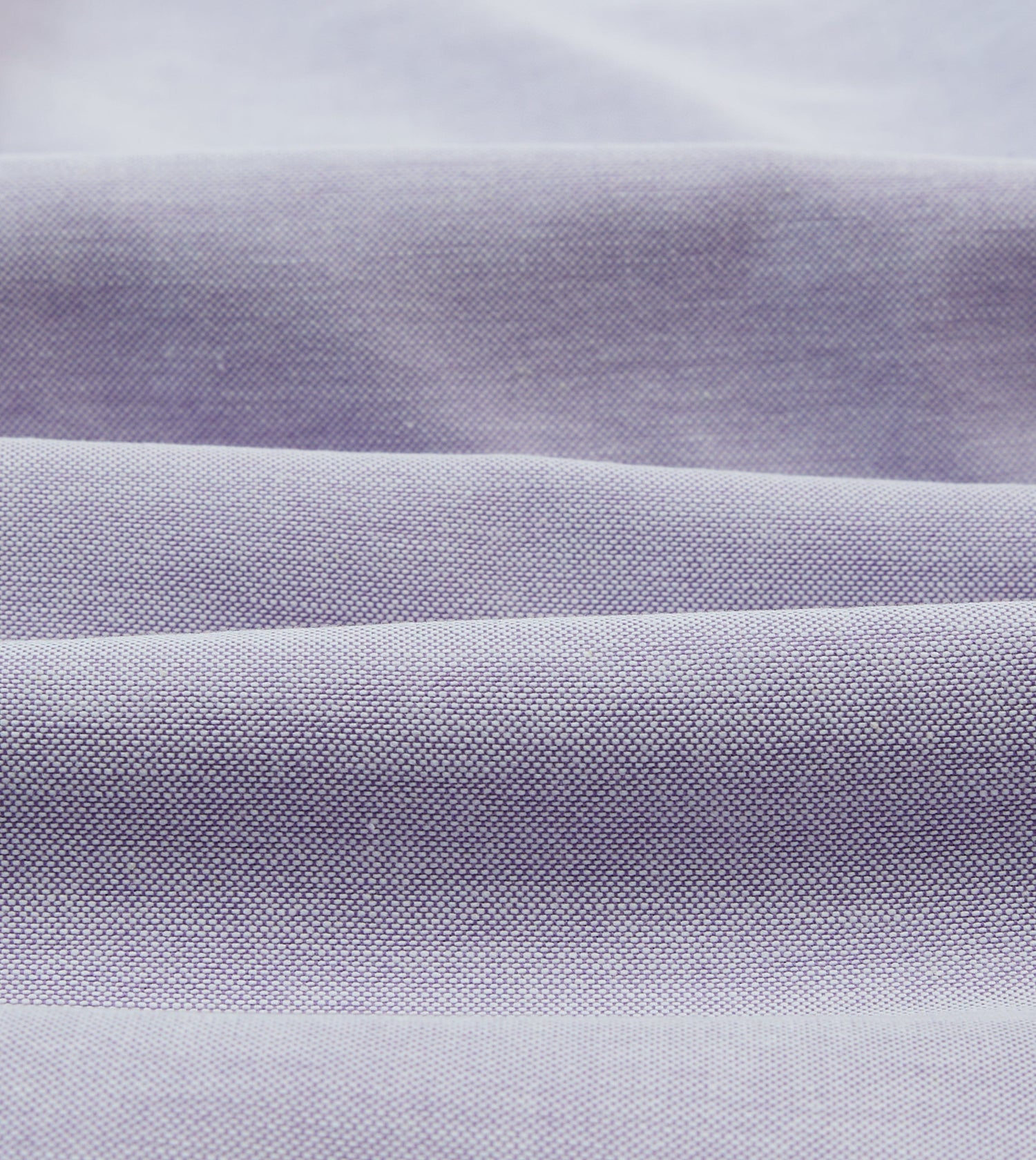 Lilac Cotton Oxford Cloth Button-Down Shirt