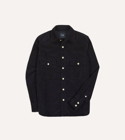 corduroy western shirt