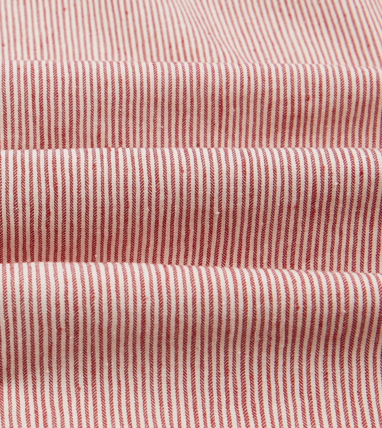 Red Brushed Cotton Two-Pocket Western Shirt