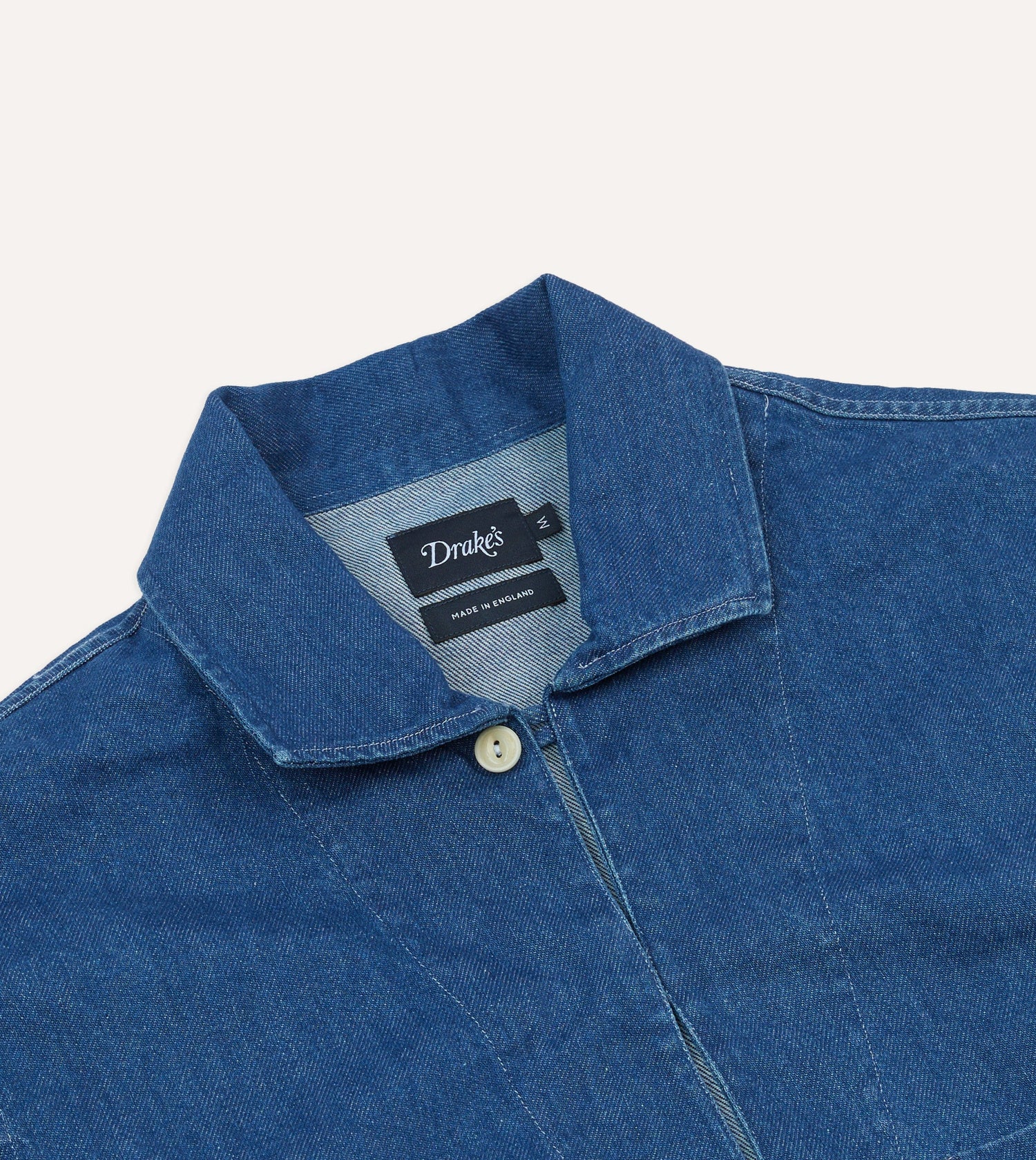 Stone Wash Denim Smock