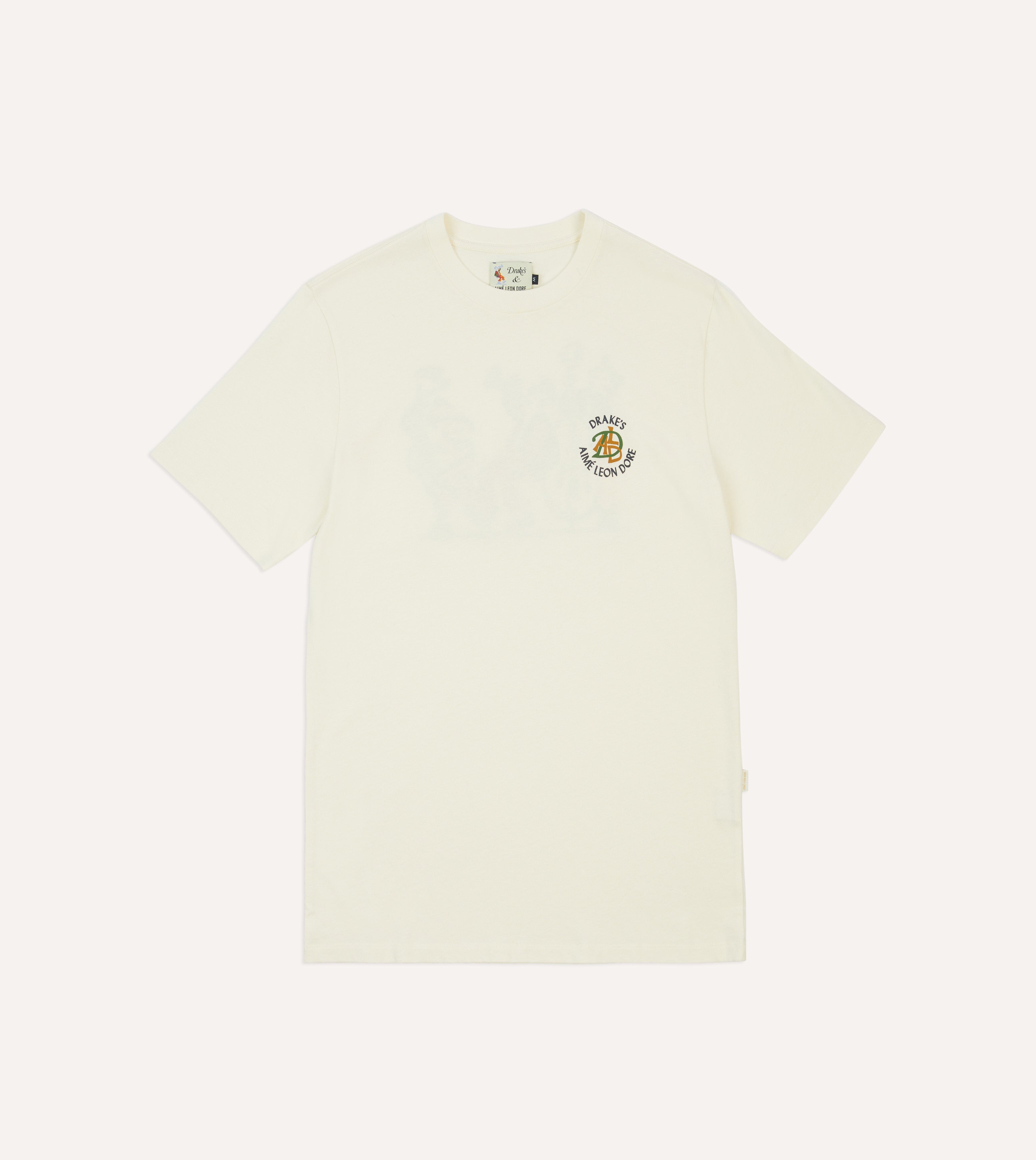 ALD / Drake's White Blues Tee – Drakes