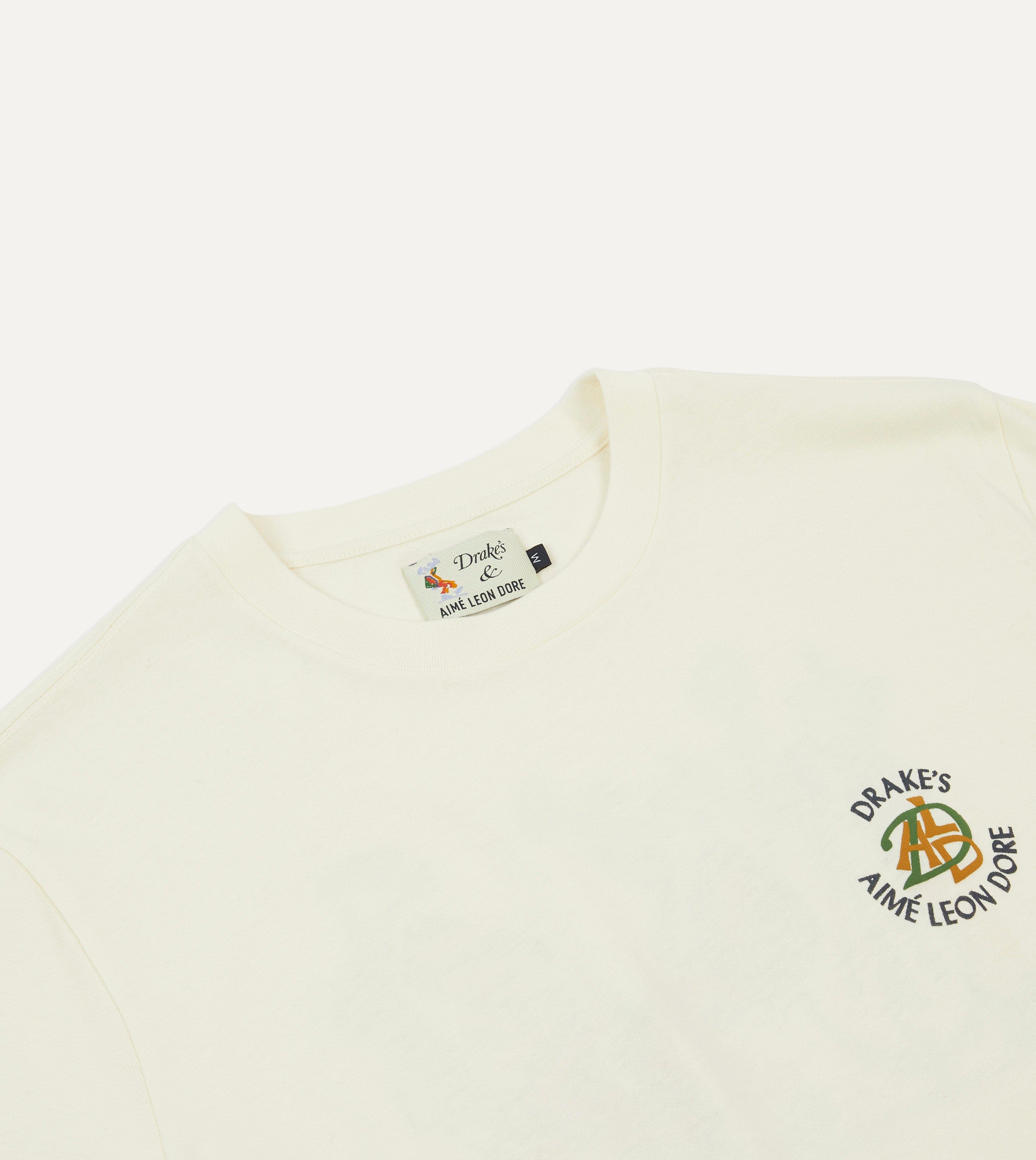 ALD / Drake's White Blues Tee – Drakes