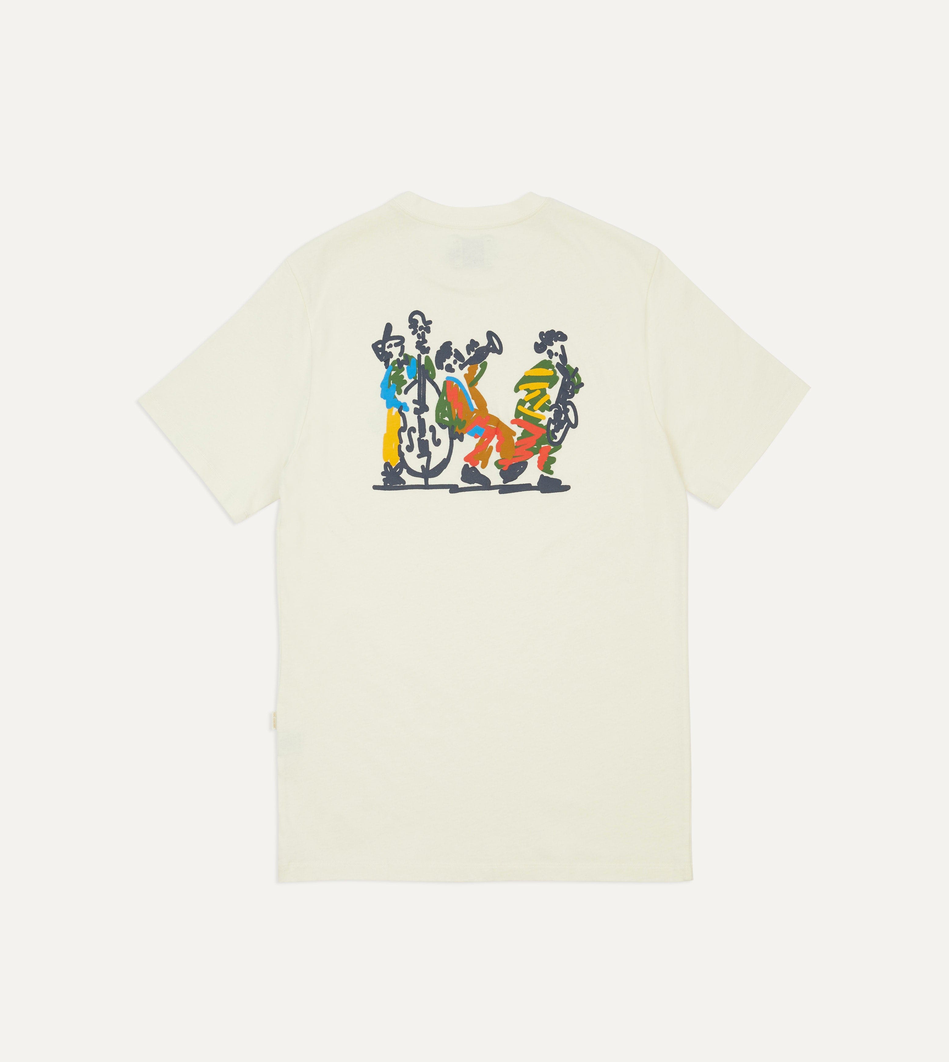 ALD / Drake's White Blues Tee – Drakes