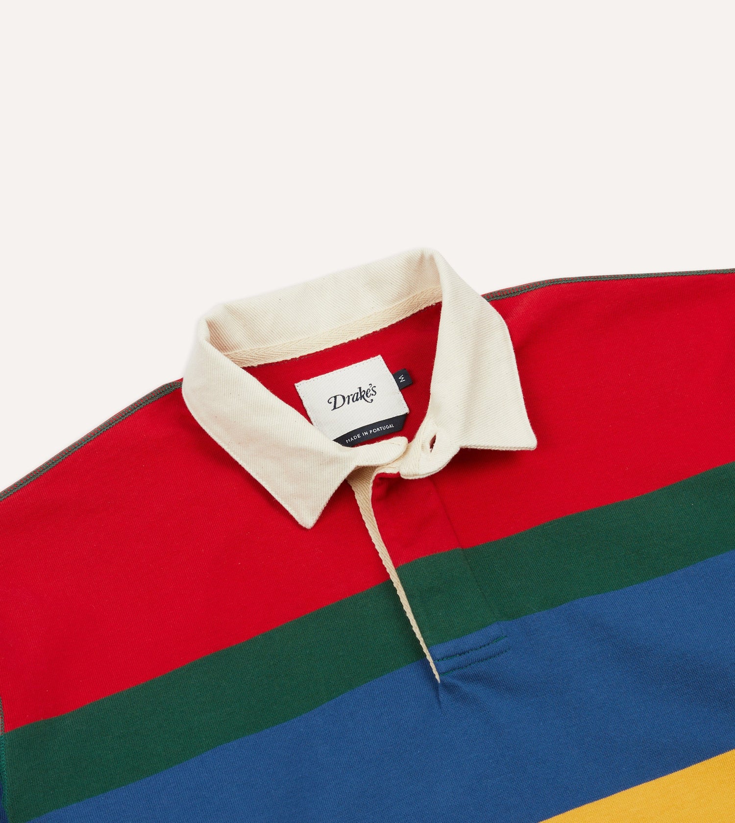 Multi Stripe Cotton Rugby Shirt