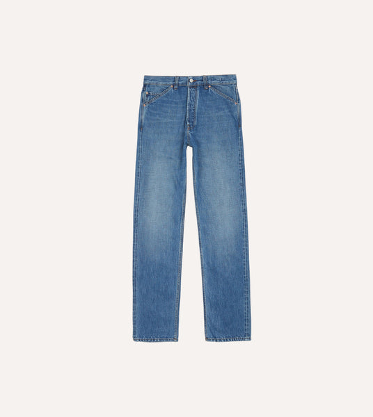 Custom – Jeans Japanese Selvedge Denim Drakes Five-Pocket 14.2oz Wash