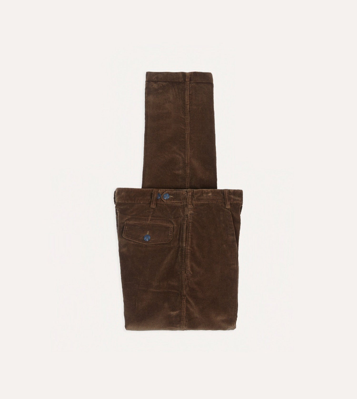 Russet Cotton Corduroy Games Trousers