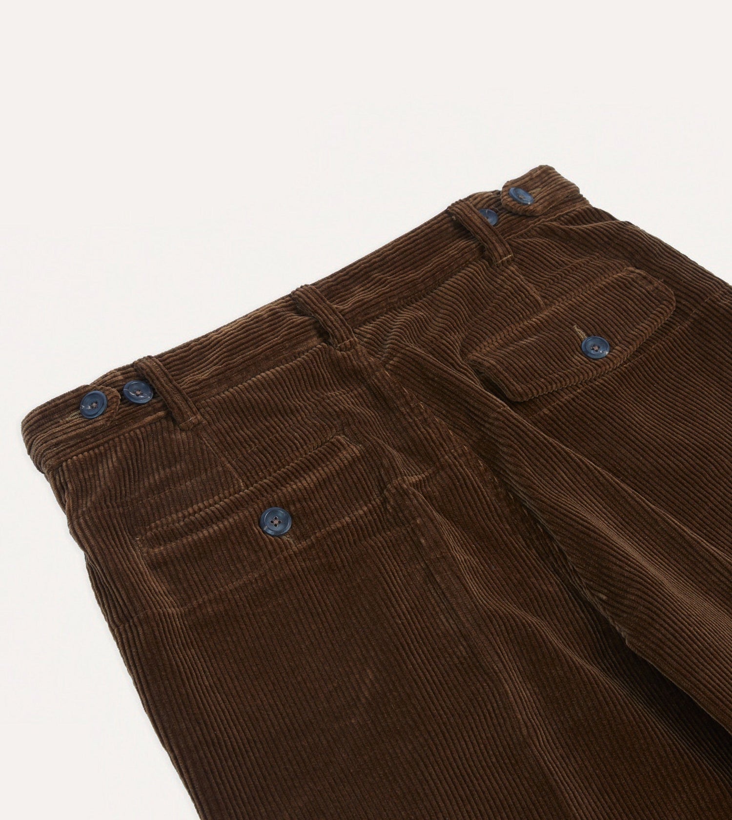 Russet Cotton Corduroy Games Trousers