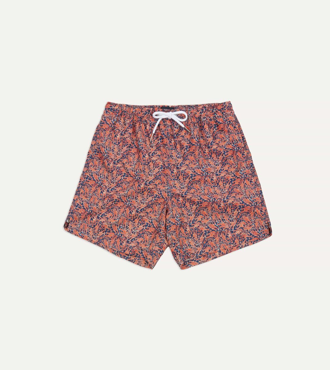 Giraffe Print Nylon Drawstring Swim Shorts – Drakes