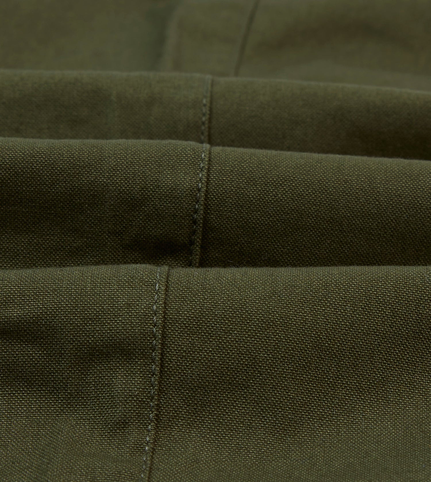 St. JOHN by Drake's Olive Cotton Fatigue Trouser