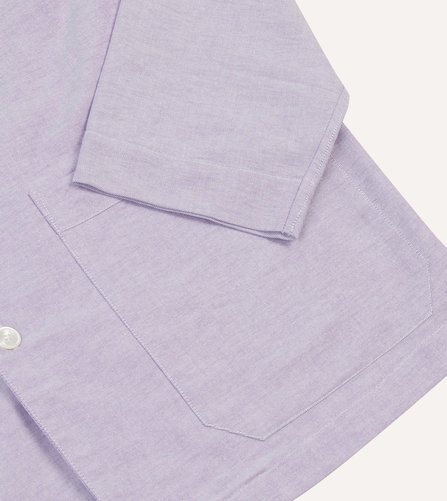 Lilac Oxford Cotton Pyjama Set