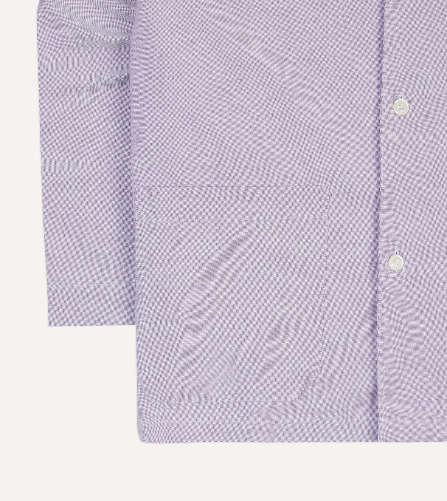 Lilac Oxford Cotton Pyjama Set